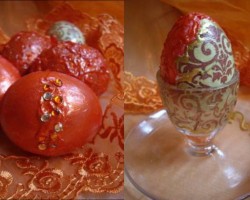 Като бижу! Великденски яйца с акрилни пасти Вива Декор