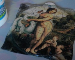 Двуфазно КРАКЛЕ – друг метод за състаряване на предметите